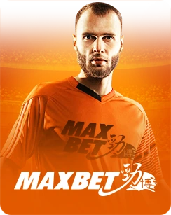 Maxbet sports betting banner featuring a football player representing Maxbet sportsbook.