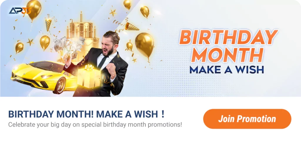 AP33 promotion: birthday month
