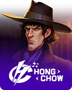 Hong Chow gaming logo featuring a cowboy character representing Hong Chow slot games.